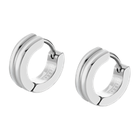 Orecchini Lotus Uomo Men in black in Acciaio LS2156-4/1 - LS2156-4/1